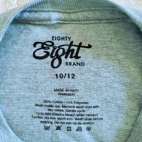 Eighty Eight Brand "Savage" Textured Graphic Tee👕 - NWOT - Picture 5 of 12